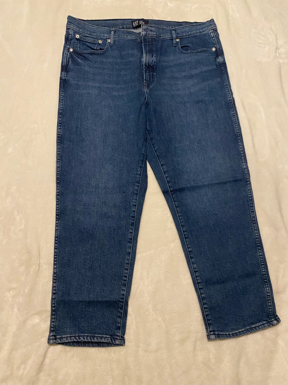 GAP High Rise Vintage Indigo Denim Jeans